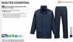 L450 PORTWEST ΣΕΤ ΑΔΙΑΒΡΟΧΟ ΚΟΣΤΟΥΜΙ ΝΙΤΣΕΡΑΔΑ SEALTEX NAVY ΠΡΑΚΤΙΚΗ ΣΥΣΚΕΥΑΣΙΑ - Image 3
