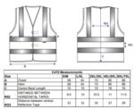 C470 Portwest – Γιλέκο Εργασίας Ανακλαστικό Δύο Οριζόντιες & Δύο Κάθετες Λωρίδες - Image 5