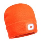 B029 Portwest - Επαναφορτιζόμενο Σκουφί Beanie με LED - Image 5