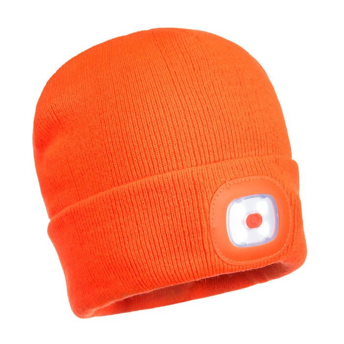 B029 Portwest - Επαναφορτιζόμενο Σκουφί Beanie με LED - Image 5