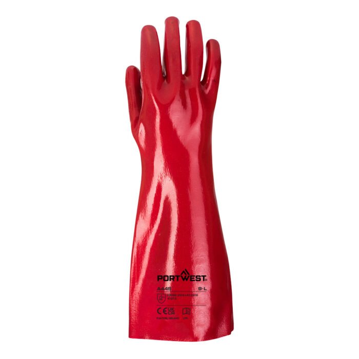 A445 Portwest – Ανθεκτικό PVC Γάντι Gauntlet 45cm - Image 2