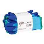 APB80 Portwest – Γάντια Εργασίας Latex Foam με Διπλή Επικάλυψη (Συσκευασία 12 Ζευγών)