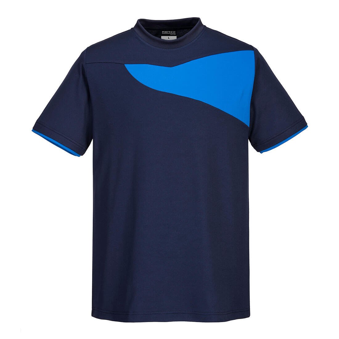 PW211NRR PW211 Portwest – PW2 Cotton Comfort T-Shirt Κοντομάνικο - Image 1