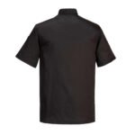 C734 Portwest - Κοντομάνικο Σακάκι Σεφ Ανθεκτικό Ύφασμα και Αντιστρέψιμο Κούμπωμα - Image 2