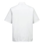 C734 Portwest - Κοντομάνικο Σακάκι Σεφ Ανθεκτικό Ύφασμα και Αντιστρέψιμο Κούμπωμα - Image 4