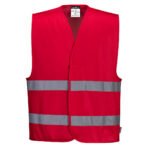 F474 Portwest Iona Vest – Οικονομική και Αξιόπιστη Επιλογή για Εργοτάξια