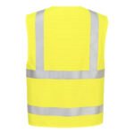 FR615 Portwest – Γιλέκο Υψηλής Αντίθεσης με Φερμουάρ Bizflame - Image 2