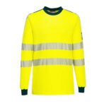 FR701 Portwest – PW3 Modaflame Knit Αντιφλογιστικό T-Shirt Υψηλής Ορατότητας - Image 3