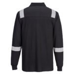 FR711 Portwest - Μακρυμάνικο Polo WX3 Modaflame Knit FR - Image 2