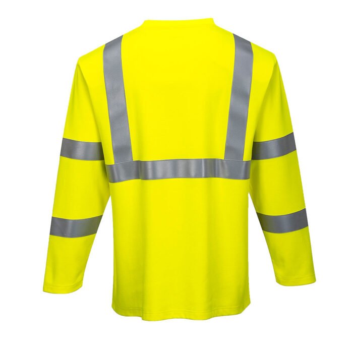 FR96 Portwest – Modaflame Knit Hi-Vis Αντιφλογιστική Μακρυμάνικη Μπλούζα - Image 2