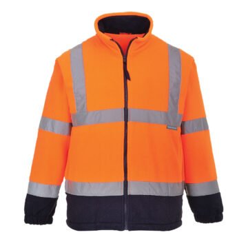 Ανακλαστικό fleece μπουφάν F301 – μπροστινή όψη
