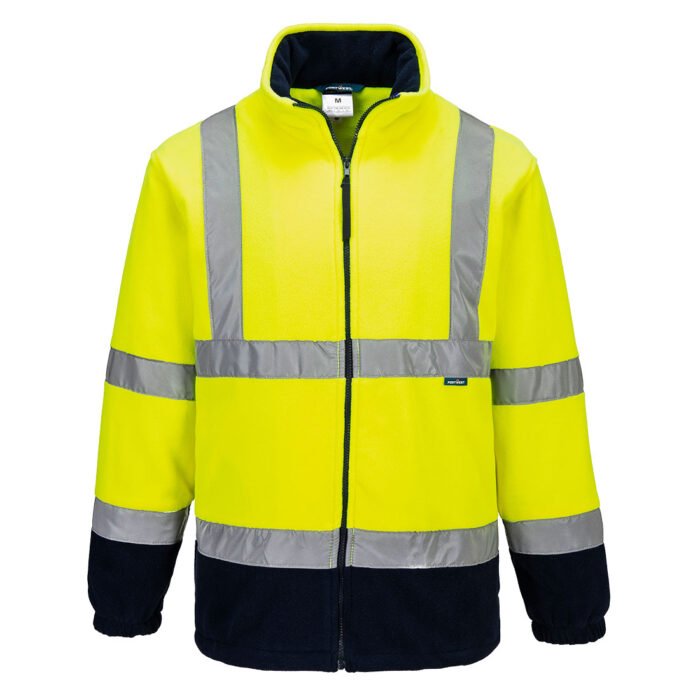 F301 Portwest – Hi-Vis Contrast Fleece (Αντιανεμικό & Αντιστατικό Fleece Υψηλής Ορατότητας) - Image 3