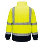 F301 Portwest – Hi-Vis Contrast Fleece (Αντιανεμικό & Αντιστατικό Fleece Υψηλής Ορατότητας) - Image 4