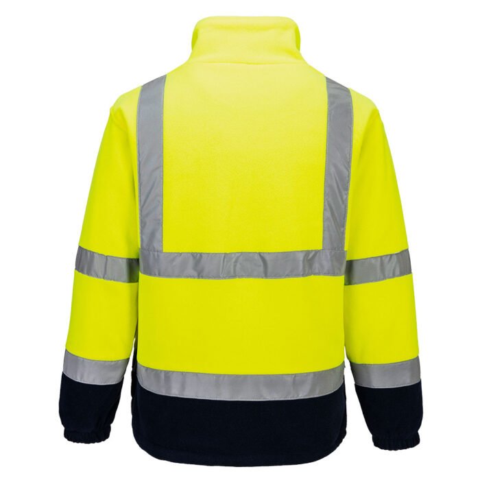 F301 Portwest – Hi-Vis Contrast Fleece (Αντιανεμικό & Αντιστατικό Fleece Υψηλής Ορατότητας) - Image 4