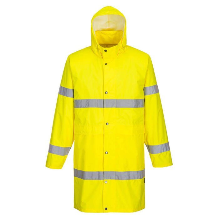 H442 Portwest – Hi-Vis Αδιάβροχο Μπουφάν 100cm - Image 3