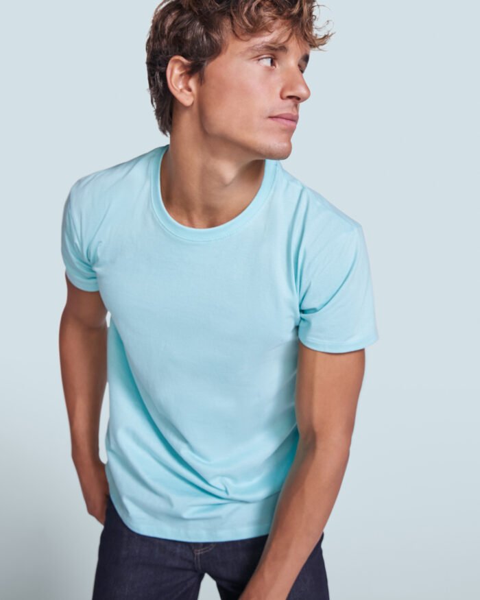 BEAGLE 6554 Roly – Βαμβακερό Κοντομάνικο T-Shirt με Στρογγυλή Λαιμόκοψη - Image 3