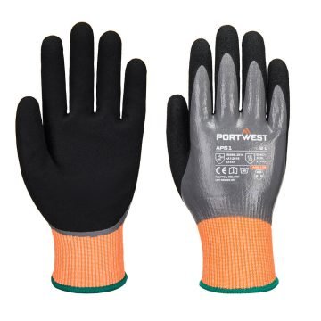 Cut F15 Nitrile Aqua Glove Portwest AP51