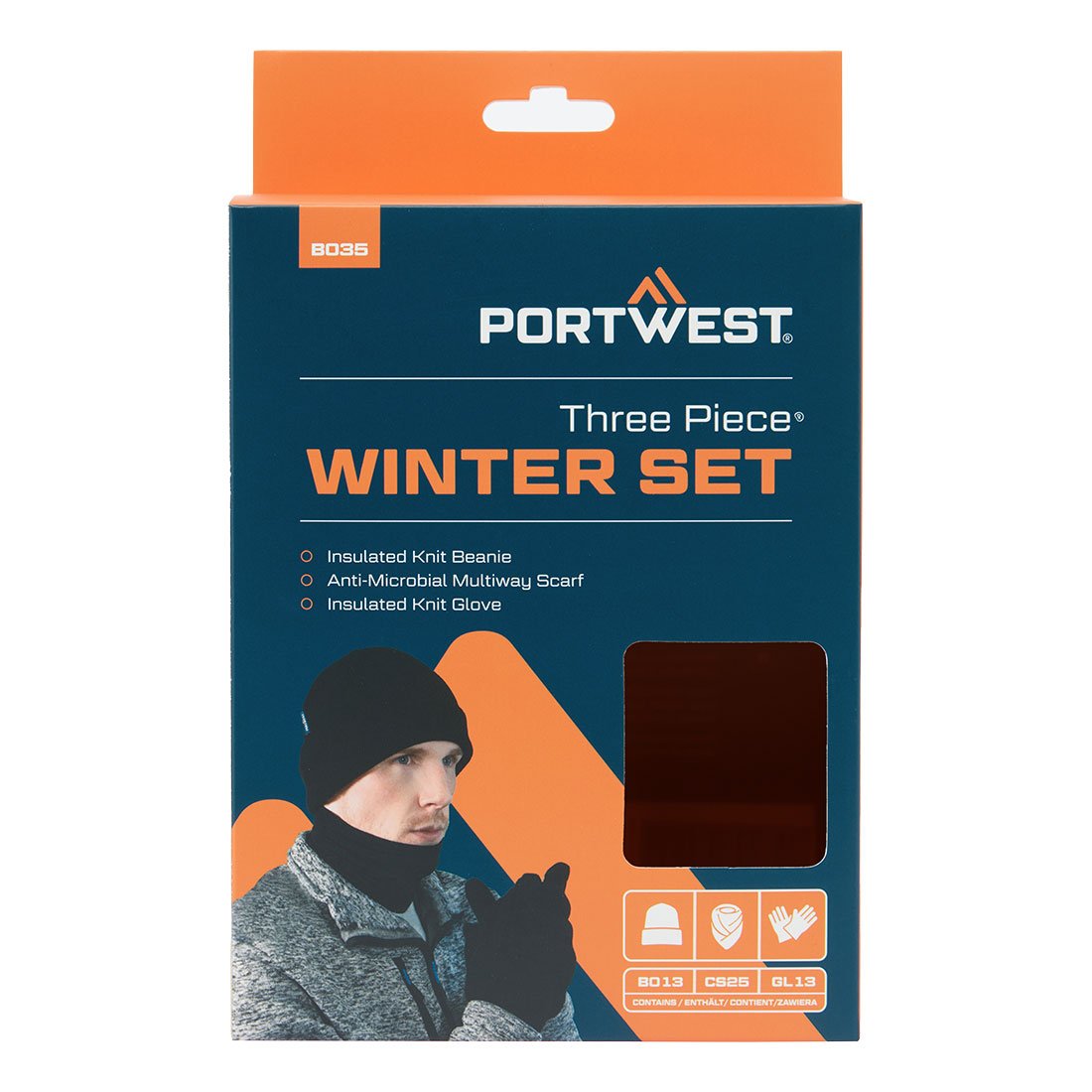 Σετ Χειμερινών Αξεσουάρ ( 3 τεμ) Portwest B035