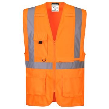 Executive Ανακλαστικό Γιλέκο με Τσέπη για Tablet Portwest C357