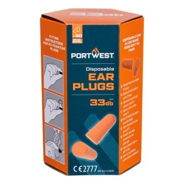 Ωτοασπίδες από αφρό PU (30 ζευγάρια) Portwest EP13