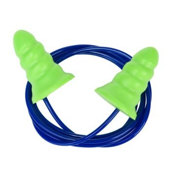 Disposable PU Ear Plugs Corded Low Attenuation (200 pairs) Portwest EP27