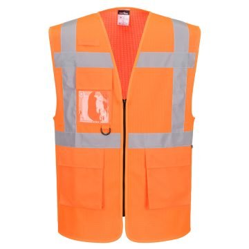 ES1 Essential Hi-Vis Mesh Executive Vest Portwest ES376