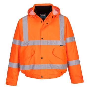 ES1 Essential Hi-Vis Winter Bomber Jacket Portwest ES463