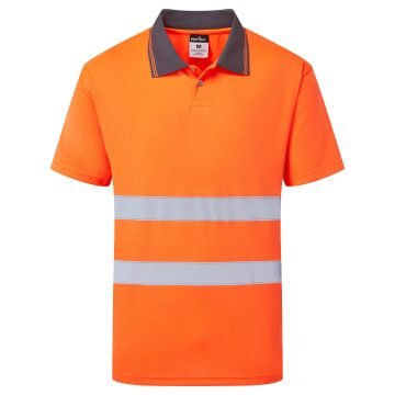 ES1 Essential Hi-Vis Polo Shirt S/S Portwest ES477