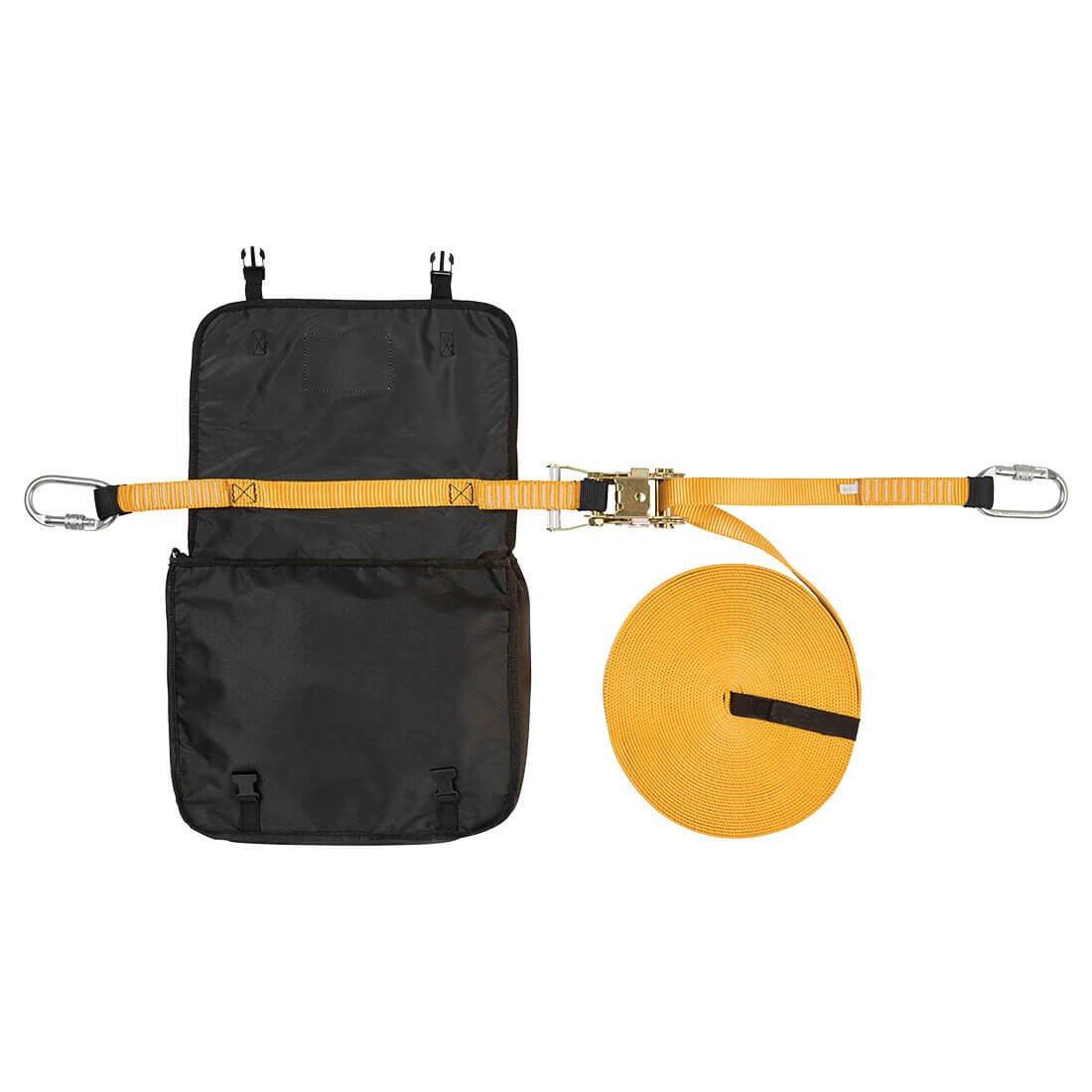 Προσωρινή Οριζόντια Γραμμή Ζωής 20m Portwest FP01 – Yellow/Black, R