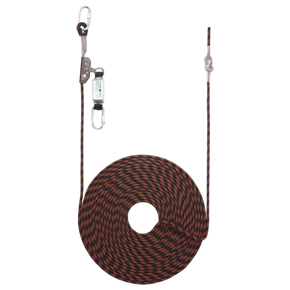20m Σχοινί Kαθοδήγησης Ανακοπής Πτώσης Portwest FP92 – Black/Orange, R