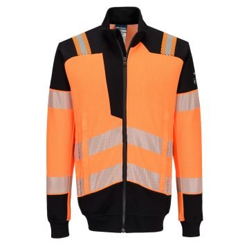 PW3 Modaflame Knit HVO FR Full Zip Sweatshirt Portwest FR756