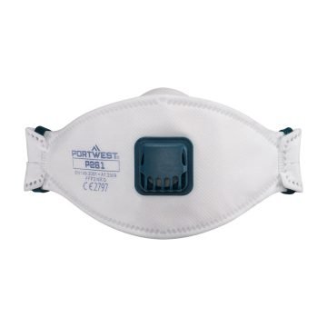 Μάσκα Dolomite τριπλή με Βαλβίδα FFP2 (Πκτ10) Portwest P261