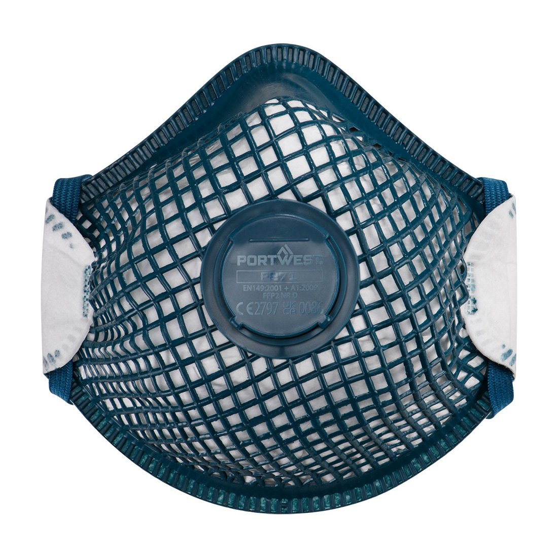 ERGONET FFP2 Μάσκα Αναπνοής με Βαλβίδα Portwest P271 – White, R