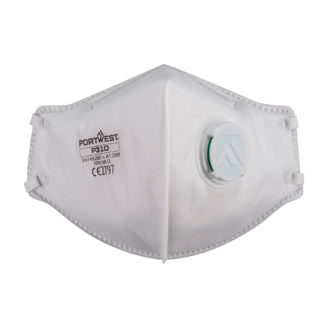 Μάσκα Dolomite Αναδιπλούμενη με Βαλβίδα FFP3 (Πκτ3) Portwest P310 – White, R