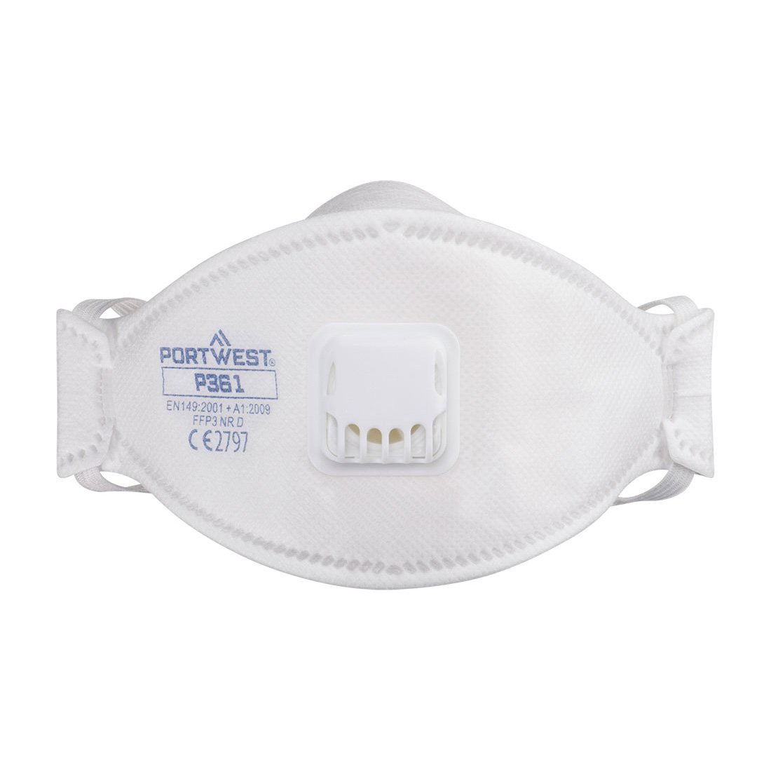 Μάσκα Dolomite Τριπλή με Βαλβίδα FFP2 (Πκτ10) Portwest P361