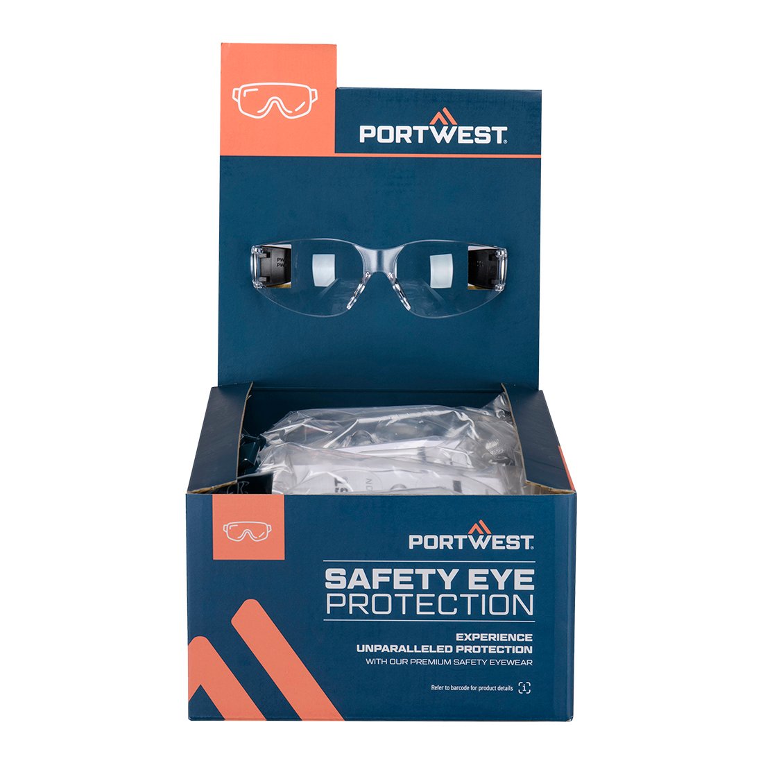 Retail-Ready PW32 Glasses Pk12 Portwest PM32