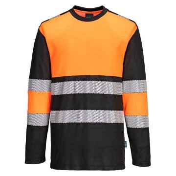 PW3 Hi-Vis Κλαση 1 Μπλούζα Μ/Μ Portwest PW312