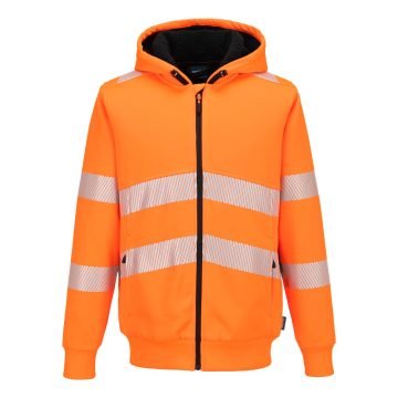Χειμερινό φούτερ με φερμουάρ Hi-Vis Portwest PW321