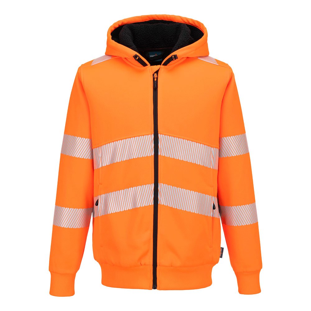 Χειμερινό φούτερ με φερμουάρ Hi-Vis Portwest PW321