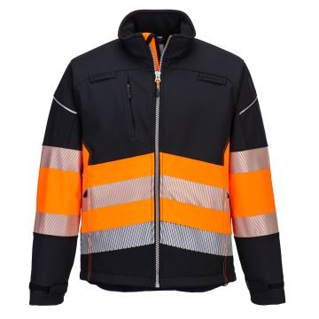 Ανακλαστικό Μπουφάν Softshell Κατηγορίας 1 PW3 (3L) Portwest PW375