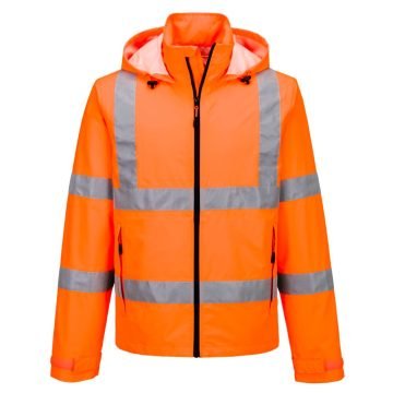 Ελαφρύ Τζάκετ Hi-Vis με Δυνατότητα να Συσκευαστεί Portwest S164