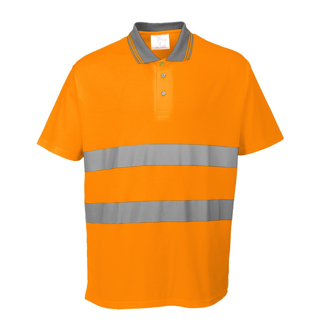Ανακλαστικό Μπλουζάκι Πόλο Cotton Comfort S/S Portwest S171