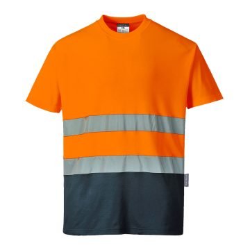 T-shirt Cotton Comfort Δίχρωμο Portwest S173