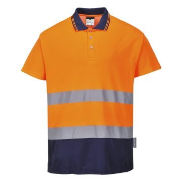Πόλο Δίχρωμο Cotton Comfort Portwest S174
