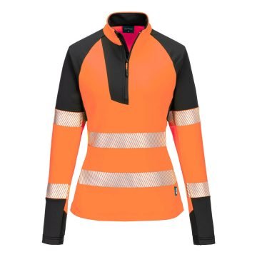 Γυναικείο Φούτερ με Φερμουάρ 1/4 Hi-Vis PW3 Portwest T173
