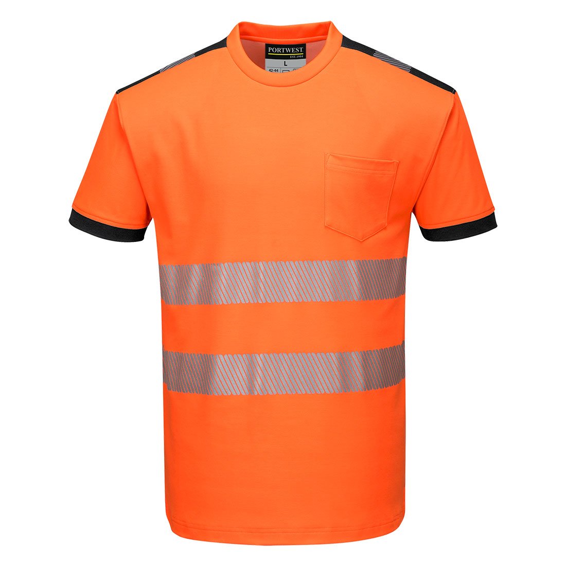 PW3 Ανακλαστική Μπλούζα S/S Portwest T181